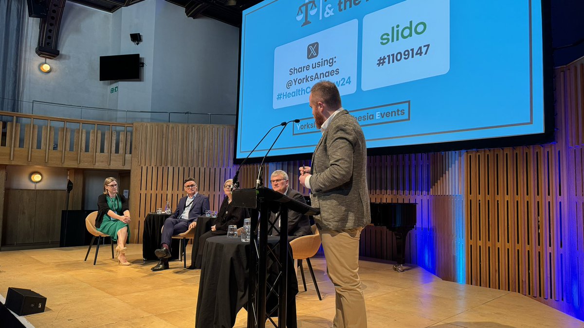 Our first panel discussion of the day! 

Taking questions from our audience in-person &amp; online, this first panel features <a href="/DOckendenLtd/">Donna Ockenden FRSA, Hon DLitt Hon DSci</a>, <a href="/Richard_Scorer/">Richard Scorer</a>, Dr John Hopkins &amp; <a href="/hornerdeborah1/">Debbie Horner</a>.

#HealthcareLaw24