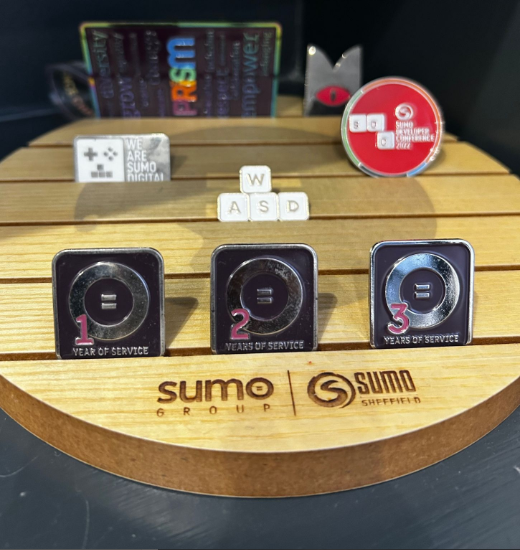 3 years at <a href="/SumoDigitalLtd/">Sumo Digital</a> 🥳

Also, my one-year anniversary as an Associate Producer 🤯

I got the best job fr