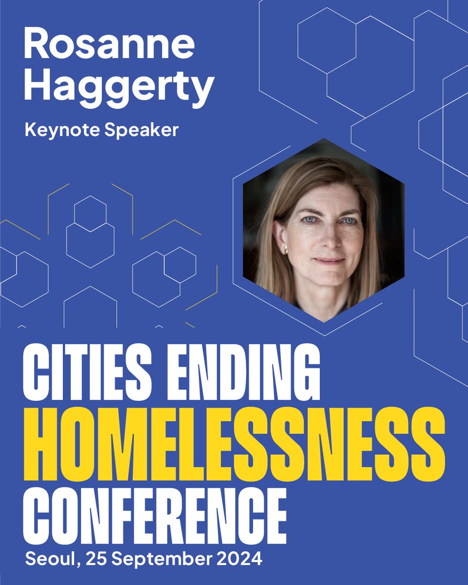 homelesswrldcup's tweet photo. We're delighted that leading innovator on homelessness Rosanne Haggerty from Community Solutions will be joining Cities Ending Homelessness conference as our international keynote speaker 💬

✉️ Keep up to date https://t.co/aUn6ykVS57

#CitiesEndingHomelessness @cmtysolutions https://t.co/V900oqLFls