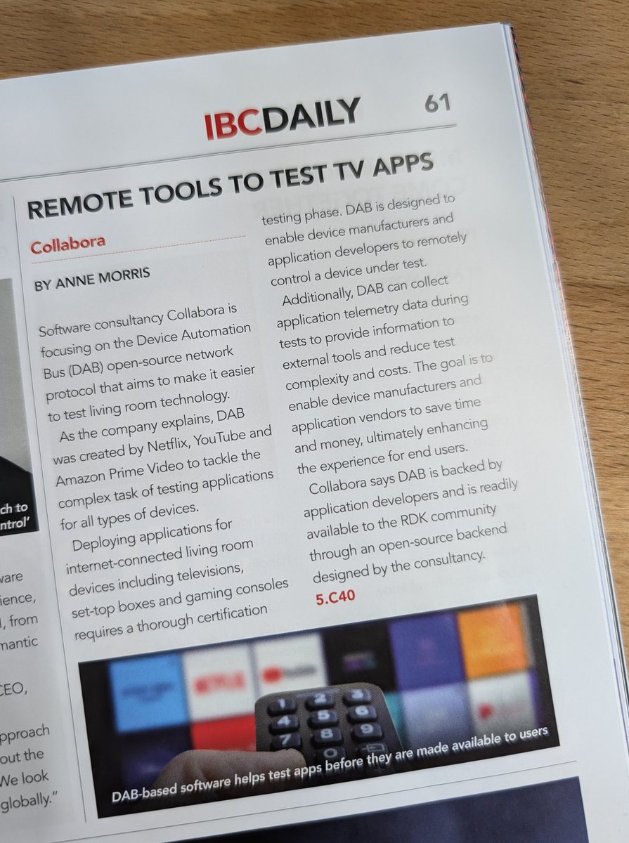 Collabora tweet media