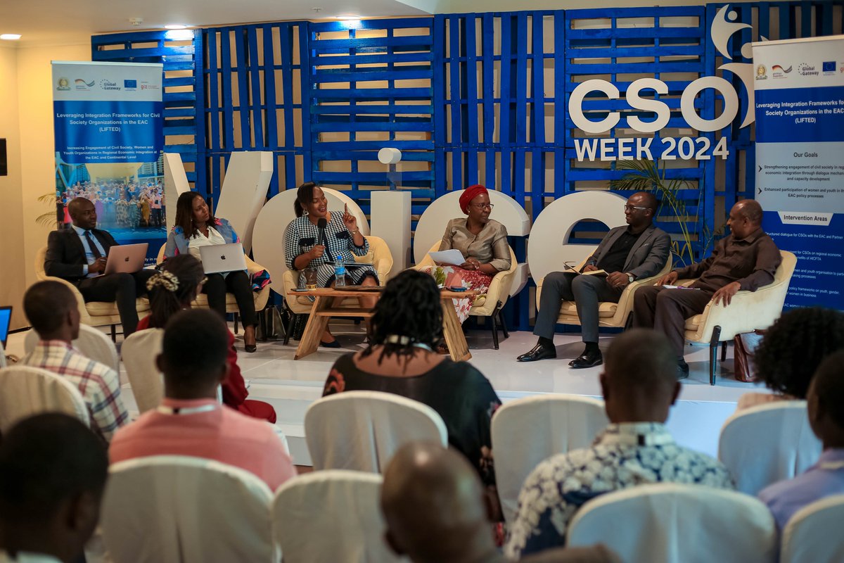eacgiz's tweet photo. #CSOsWeek2024
@eacgiz in 🤝 with @jumuiya & @eacsof brought together key stakeholders from Tanzanian CSO networks and policy makers to discuss national and regional policy & legislative framework for enhancing CSO engagement in the #EAC integration.
#VoiceVisionValue
@EUinTZ https://t.co/I2aWwj66IU
