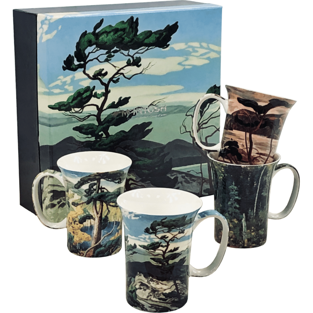 Corporate holiday gift ordering now available! Pair with a Group of Seven mug or mug set to create the perfect gift. Explore our catalogue heyor.ca/h5cC8K and contact us to order. #art #GroupofSeven #gifts #corporategifts