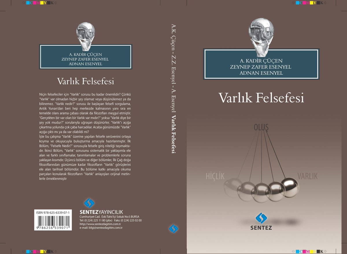 YAKINDA YENİ BASKISI SENTEZ YAYINCILIKTAN ÇIKIYOR...Niçin felsefeciler için “Varlık” sorusu bu kadar önemlidir? “Varlık” var olmadan hiçbir şey olamaz veya düşünülemez ya da bilinemez. “Varlık nedir?” sorusu ile başlayan felsefi sorgulama, Antik Yunan’dan beri merkezde kalmıştır.