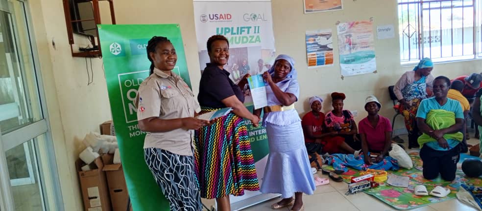 Childline Zimbabwe and GOAL Zimbabwe under the Uplift/Simudza project funded by USAID's Bureau for Humanitarian Assistance  engaged ISAL groups in Hopely in a Financial Literacy program in partnership with OLD MUTUAL and Ministry of Women Affairs and Social Development