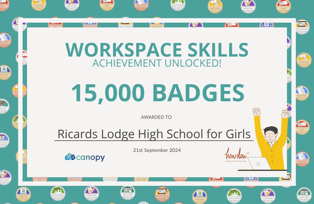 Canopy (@canopycic) on Twitter photo 🙌 Congratulations to <a href="/RicardsTweets/">Ricards Lodge</a> for earning more than 15,000 #WorkspaceSkills badges!! Awesome work, keep them coming! ⭐️⭐️
<a href="/howdounet/">@howdounet</a> 🙌 Congratulations to <a href="/RicardsTweets/">Ricards Lodge</a> for earning more than 15,000 #WorkspaceSkills badges!! Awesome work, keep them coming! ⭐️⭐️
<a href="/howdounet/">@howdounet</a>