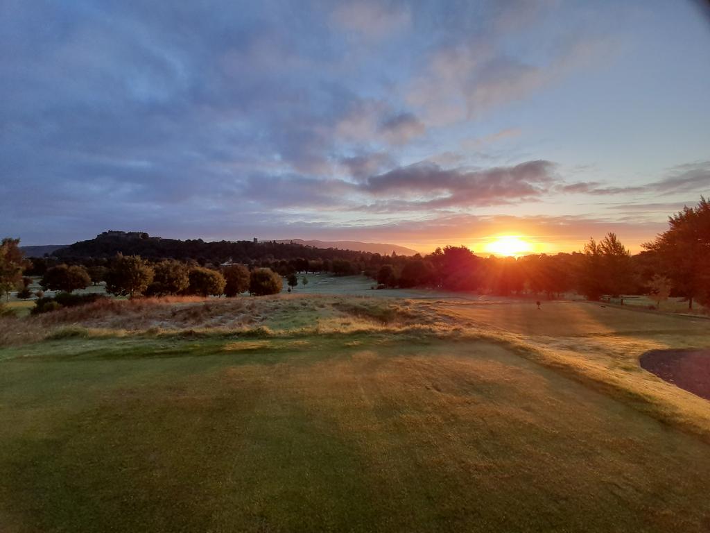 Cold end to the week <a href="/stirlinggc1869/">Stirling Golf Club</a> first frost of the year  with fairways and roughs white this morning. Finishing greens renos with an application of <a href="/terralift/">Terralift</a> Tx10 hoping for a little rain over the weekend. Great shift from the lads this week in difficult conditions 👍