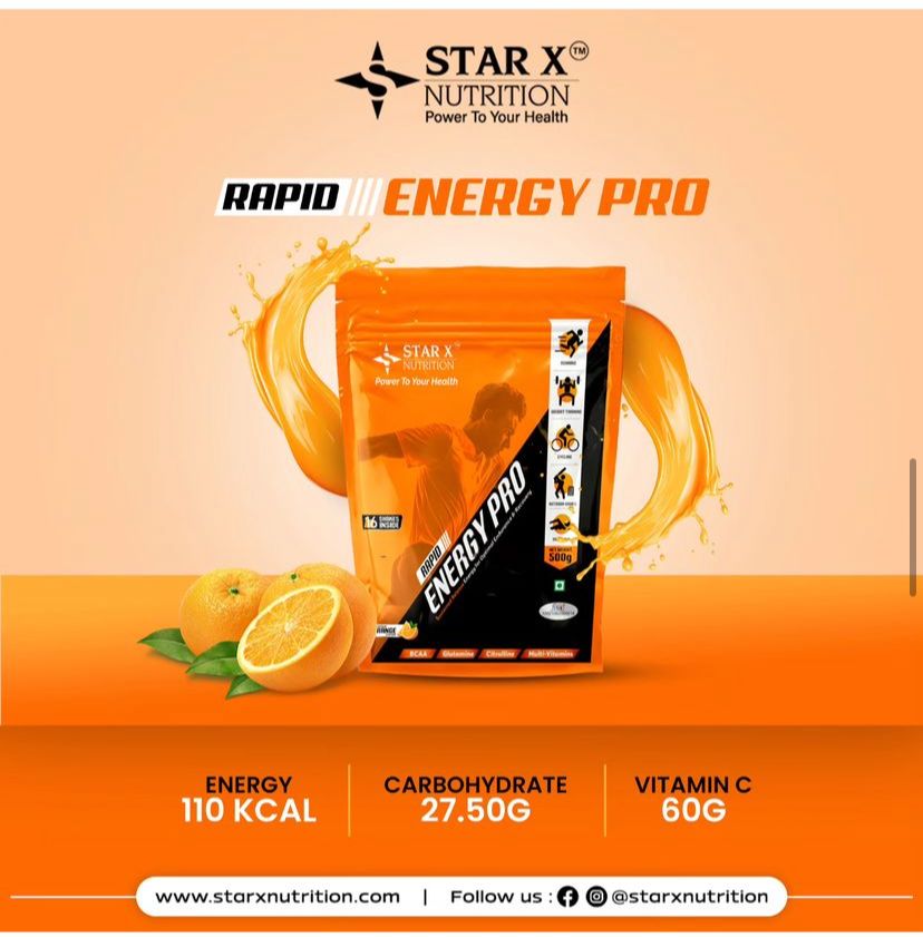 starxnutrition's tweet image. 🚀Boost your energy with Rapid Energy
Pro! Packed with 110 Kcal, 27.5g carbs, and 60g Vitamin C 🟠 for fast recovery and peak performance. Power up your
day! 🌟💪
Shop now: starxnutrition.com
#RapidEnergyPro #StarXNutrition #EnergyBoost #FuelYourPerformance
