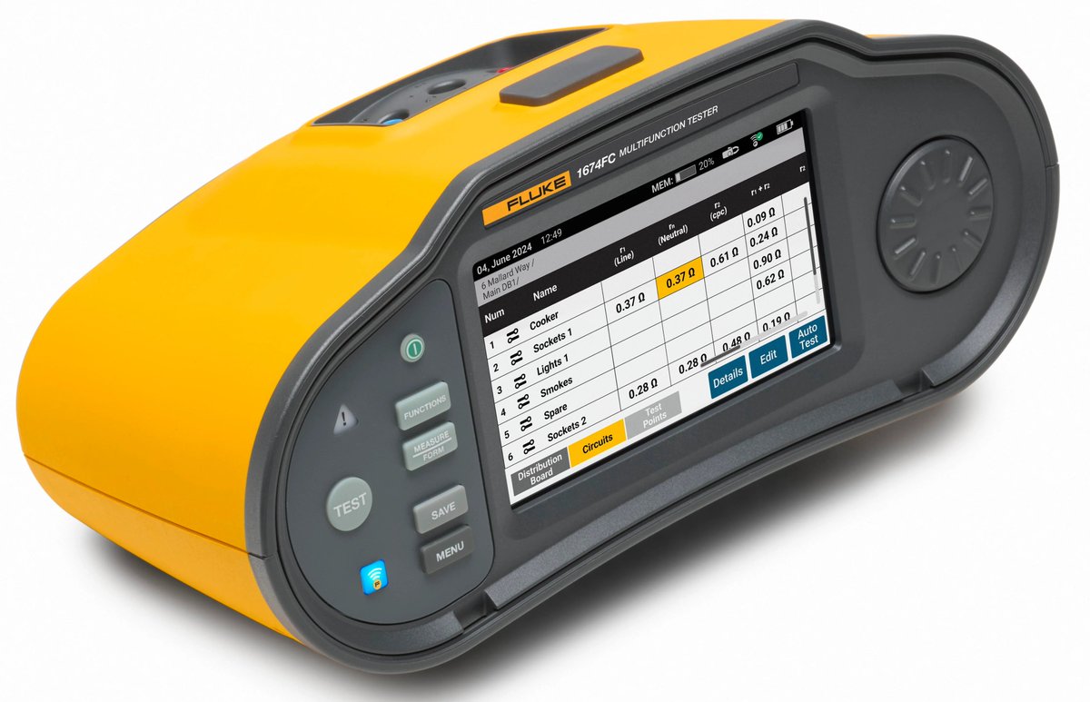DrivesnControls's tweet image. Installation tester can halve report times and speed testing by 30%  @FlukeCorp #industrialtesting  #maintenace  #electricians  #servicing  drivesncontrols.news/xnih0rk2