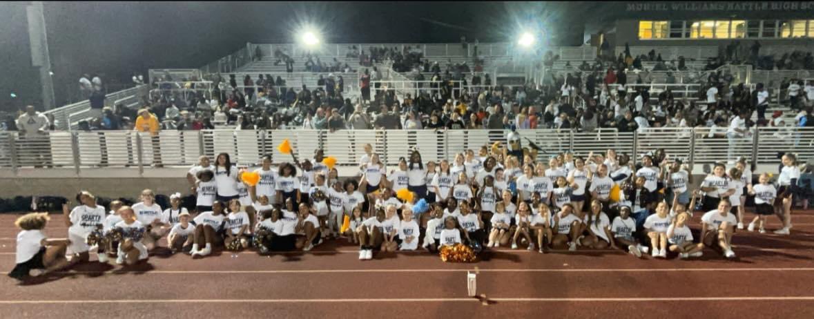 Still on cloud nine from our mini clinic last week 🤩 So many future spartan cheerleaders 🥳 #spartansontop #cpsbest