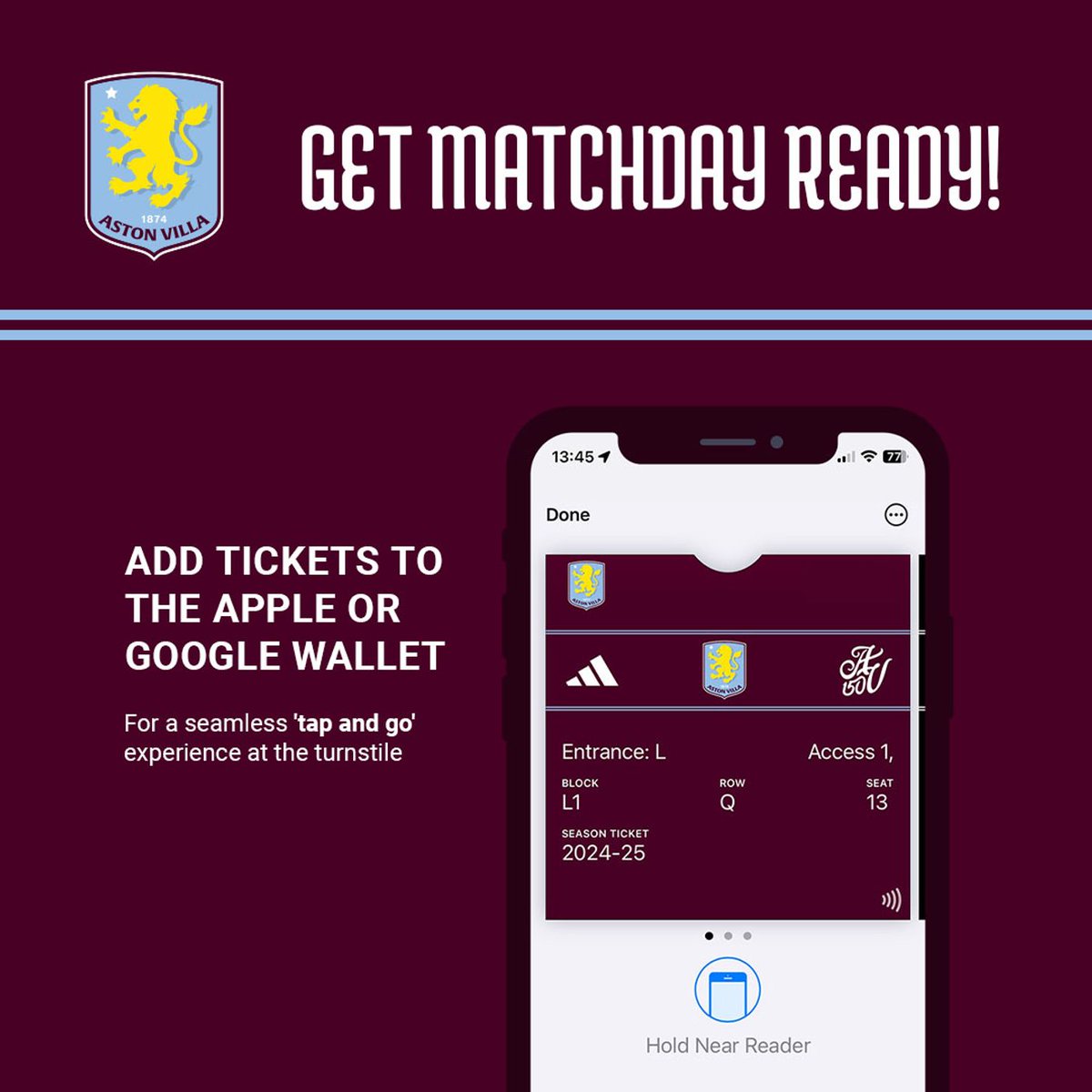 AVFC Support tweet media