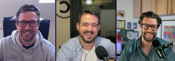 leaningshane's tweet photo. Just finished recording a podcast on podcasting with two #edupod legends. Check out their shows here:
The International Classroom
https://t.co/7j3NLIFvR9
T and Teaching @tandteaching
https://t.co/96xZNXVWQZ
Thanks for organising, Alex! https://t.co/4d3fTxNaUE