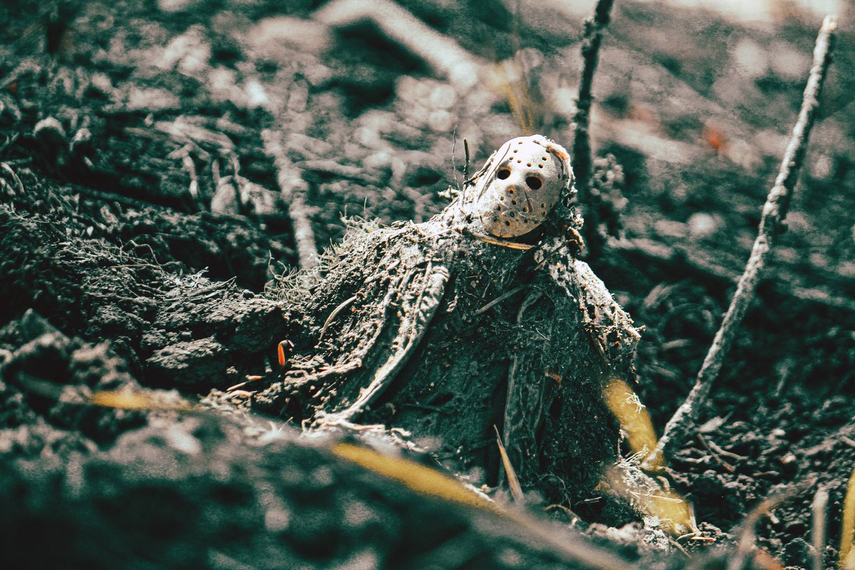 Theghostoflamln's tweet photo. Happy Friday The 13th 🏕️🩸 📸#horrorphoto #FridayThe13th #HorrorMovies #slashers #toyphotography https://t.co/SqphBsalSO