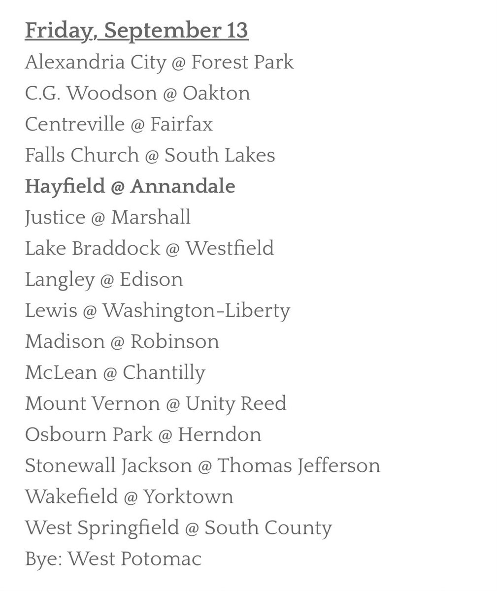 Hayfield visits Annandale tonight. Here’s the other region action: