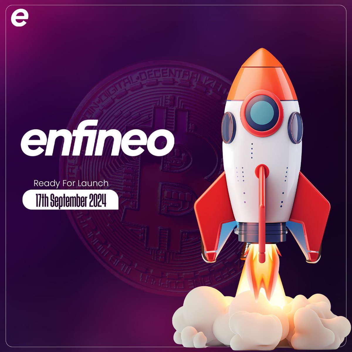 enfineoapp's tweet image. The Moment You’ve Been Waiting For is HERE! 🚀

ENFINEO is officially launching on September 17th, 2024!  
Get ready to trade $ENF and unlock new levels of growth!  
The future starts NOW!
Let’s make it happen! ⚡️🔥
Keep in Touch for more detailed information.

#ENFINEO