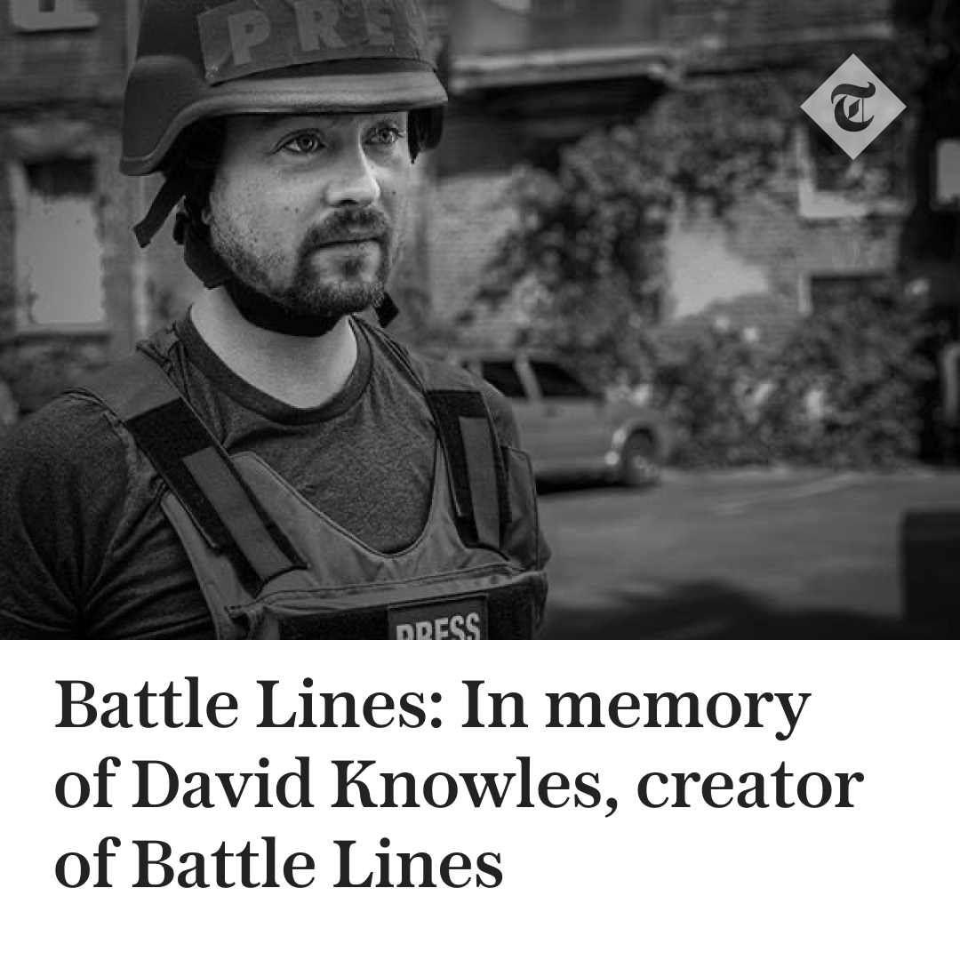 On today's episode we pay tribute to David Knowles

We've put together some highlights of David's brilliant work for the Battle Lines Podcast

Listen below ⬇️
telegraph.co.uk/world-news/202…