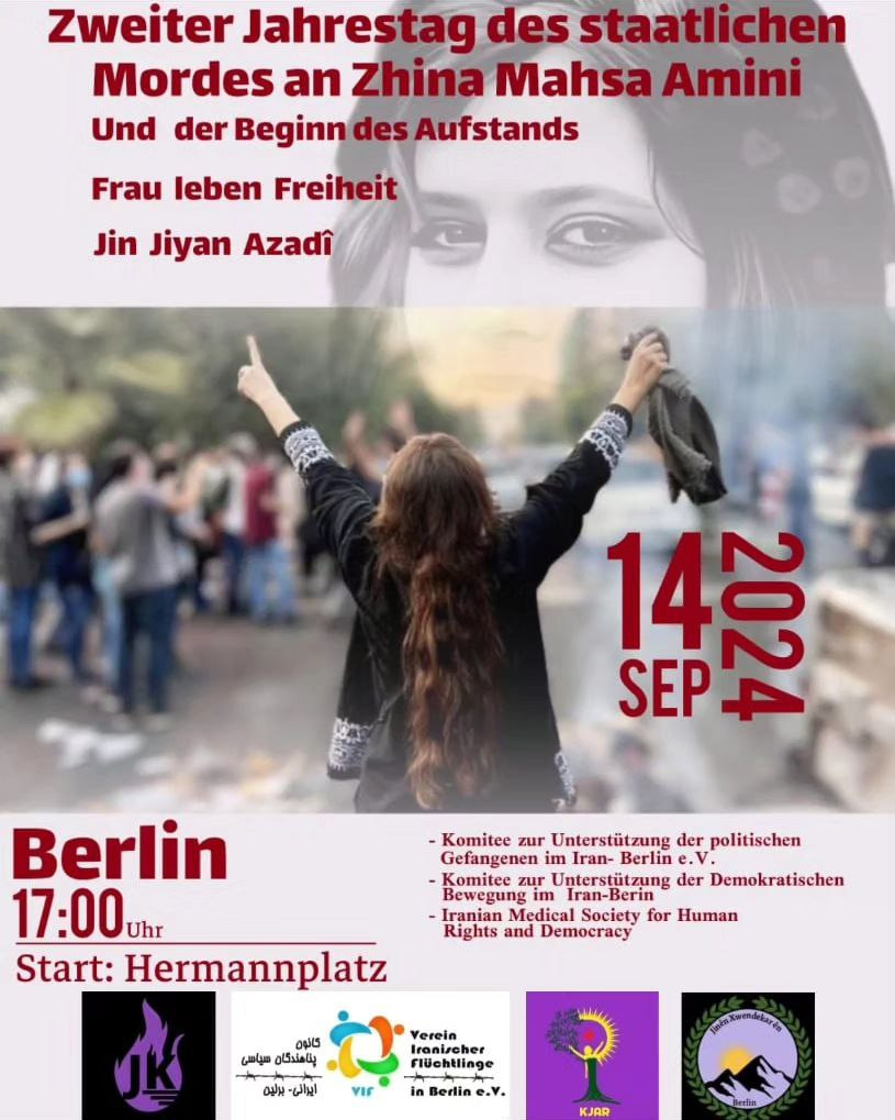 Regelmäßig erinnern wir an die #Frauen und die aufständigen Menschen im #Iran.