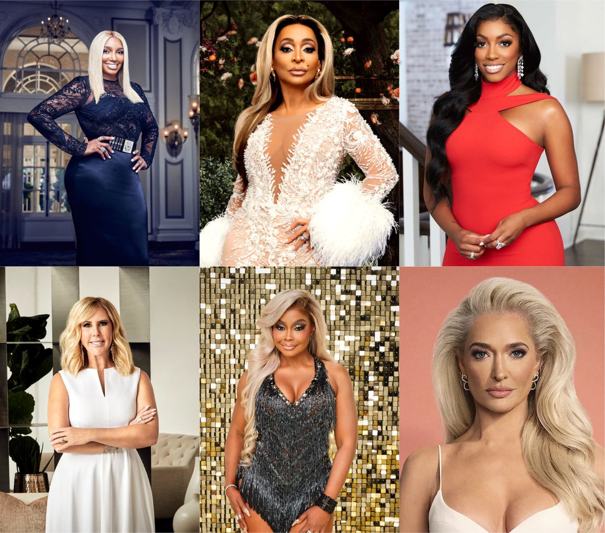 Regardless of your feelings about them, who is undeniably entertaining? 🥇 

NeNe, Karen, Porsha, Vicki, Phaedra or Erika?