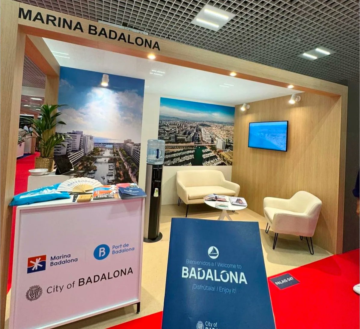 El Port i la ciutat de #Badalona estan presents al “Cannes Yatching Festival”⛵, el principal saló nàutic de referència a Europa.

🇬🇧The Port and the city of Badalona are proudly featured at the #CannesYatchingFestival, the leading nautical show in Europe.