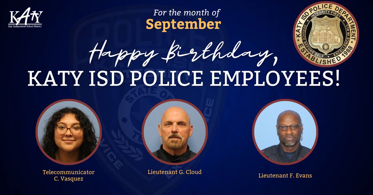 Katy ISD Police tweet media