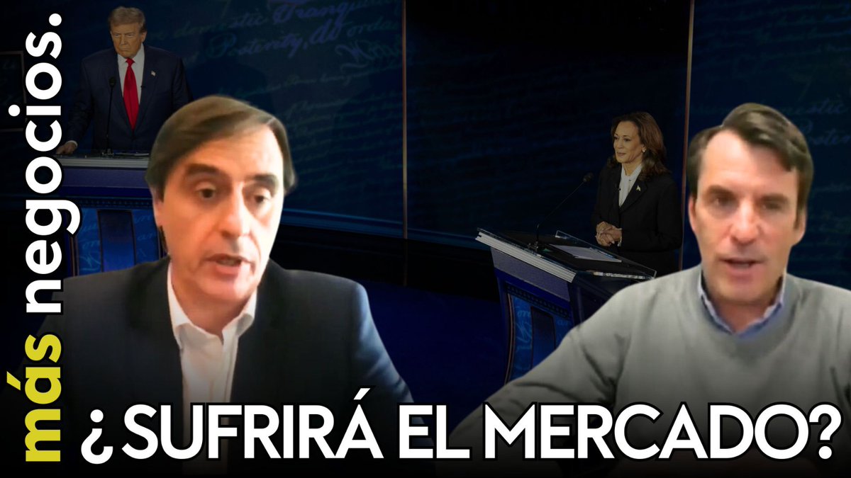 "Tanto Trump como Kamala Harris tienen propuestas que no van a sentar bien al mercado"

Ricardo GIL FALCON, Deputy CIO en <a href="/Trea_AM/">TreaAssetManagement</a>
David Ardura, director de inversiones en renta fija en Finaccess Value Agencia de Valores SA

youtu.be/hbOHzyL1g6s