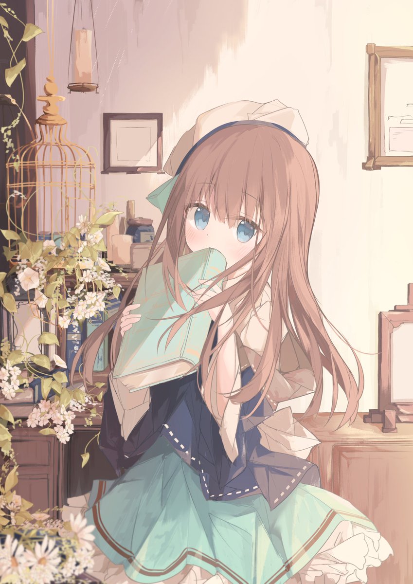 kushidayo's tweet photo. 本と女の子 https://t.co/Ud7EHUsz6Z