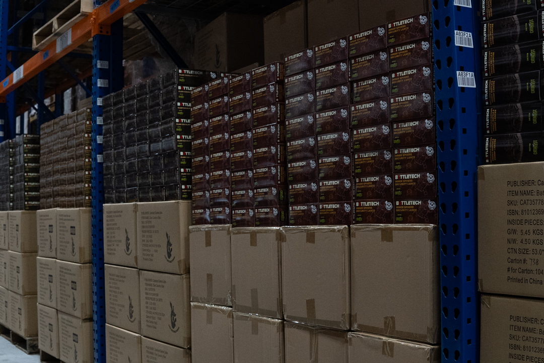 Battletech Mercenaries Update: Our sixth portion of fulfillment is nearing completion, with the last orders being packed in the next couple days. 

We have just sent 275 address verifications for a small segment that is now shippable due to restock, which will ship next week.