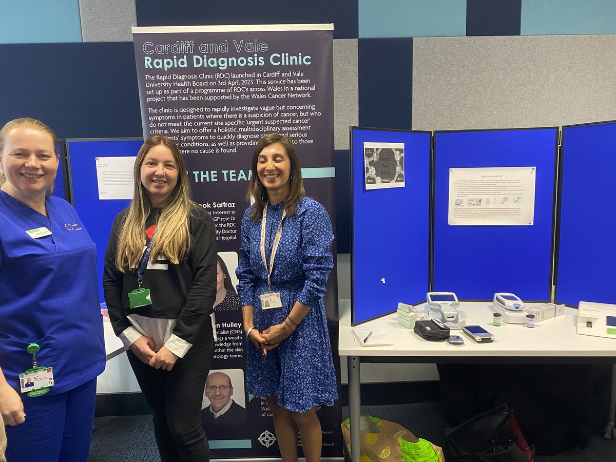 Today we’re celebrating world patient safety day with a market place event showcasing innovations in  diagnosis. #WorldPatientSafetyDay <a href="/CAVUHB/">CardiffandVale UHB</a> no