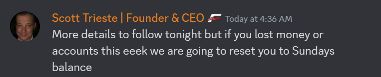 FundedTraderUni's tweet image. #FastTrackTrading doing what it does best and taking care of its customers! I haven't heard a peep from #MyFundedFutures about them taking care of their customers from the Tradovate issue...Im still waiting from Tuesday! WHAT GIVES!!😤

$SPY $QQQ $ES $NQ $AAPL $TSLA $BTC #Topstep
