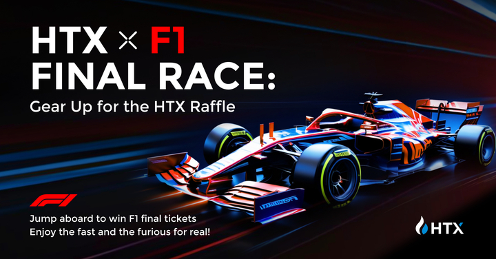 <Speed and Passion!>
HTX invites you to watch the F1 Final Race!🔥

Race at full speed on the track, trade fast on HTX! F1 champions and wealth dreams are within reach! 🚀🚀

How to participate:
🔹Rocket value > 1000
🔹RT this post
🔹Comment Turning Trials to Triumph + HTX UID