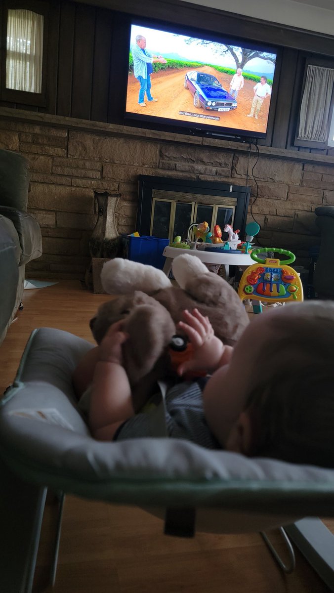 Thanks for the 22 years Lads! <a href="/RichardHammond/">Richard Hammond</a> <a href="/JeremyClarkson/">Jeremy Clarkson</a> <a href="/MrJamesMay/">James May</a> 
Now at 22 myself and enjoying it with my baby boy (who loves TGT😅)

You guys have truly been an inspiration and source of entertainment and encouragement for years now thank you for everything 🙏❤️