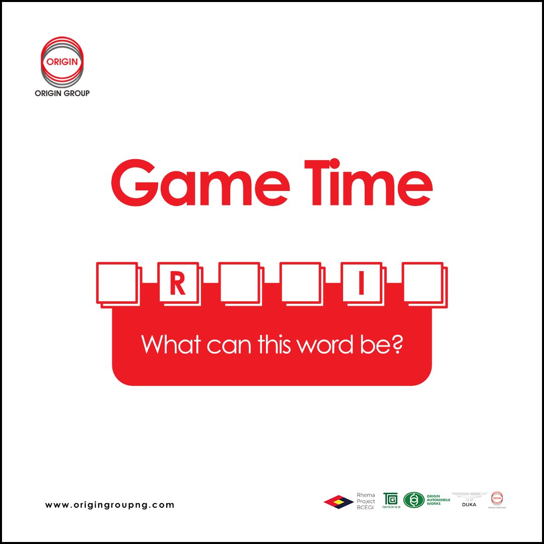 Origintechng's tweet image. 🧩 *TGIF Game Time!* 🧩

Let’s start the weekend with a fun challenge! Can you guess the word? 🤔

Share your answers in the comments, and let’s see who can crack it before the weekend fun kicks off! 🎉

.

#TGIF  #WeekendVibes  #OriginGroup #Originals

Friday the 13th