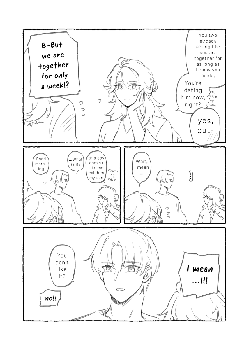 lalamilali's tweet photo. カヴェアル🏡
AU where their family still alive  

*I'm not sure if the context is translated well in other culture or not but it works on mine so I did it anyway(?) https://t.co/inmPq1mzyJ