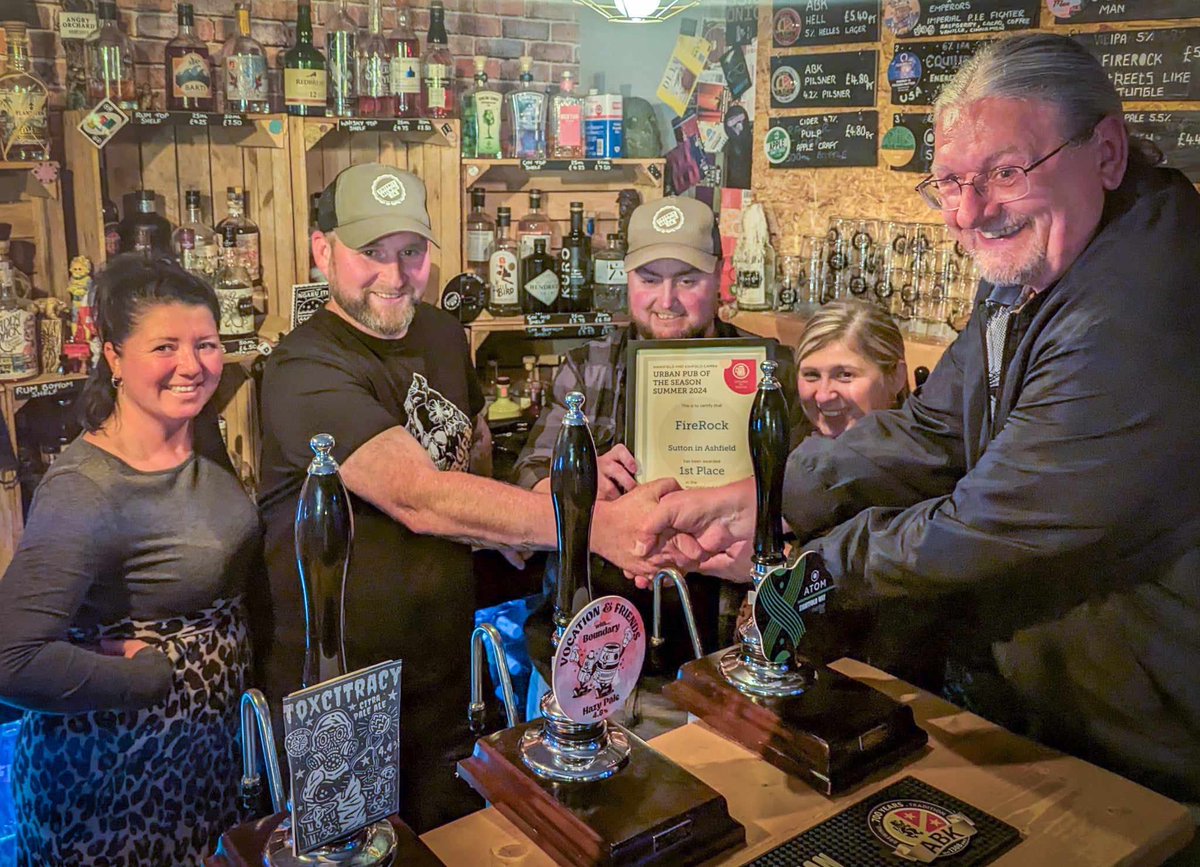 Congratulations to FireRock Brewing Company on being crowned our Urban Summer Pub of the Season! Well done to all involved