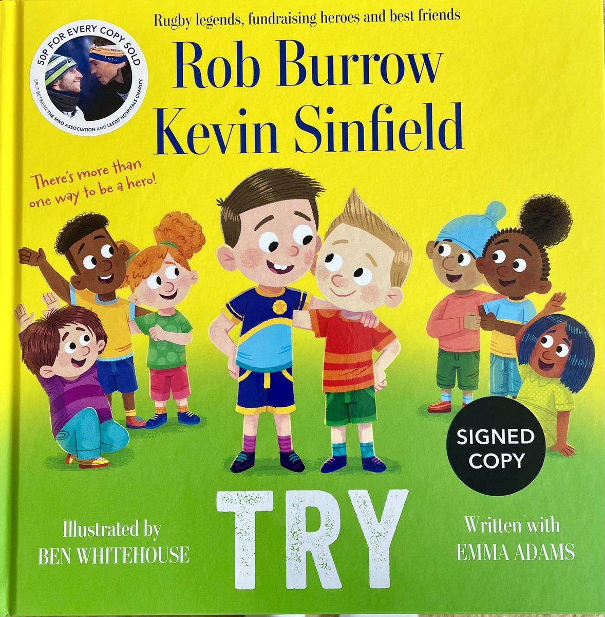 Waiting for me on the doorstep today - read it to all boys and girls - a must for all school libraries x