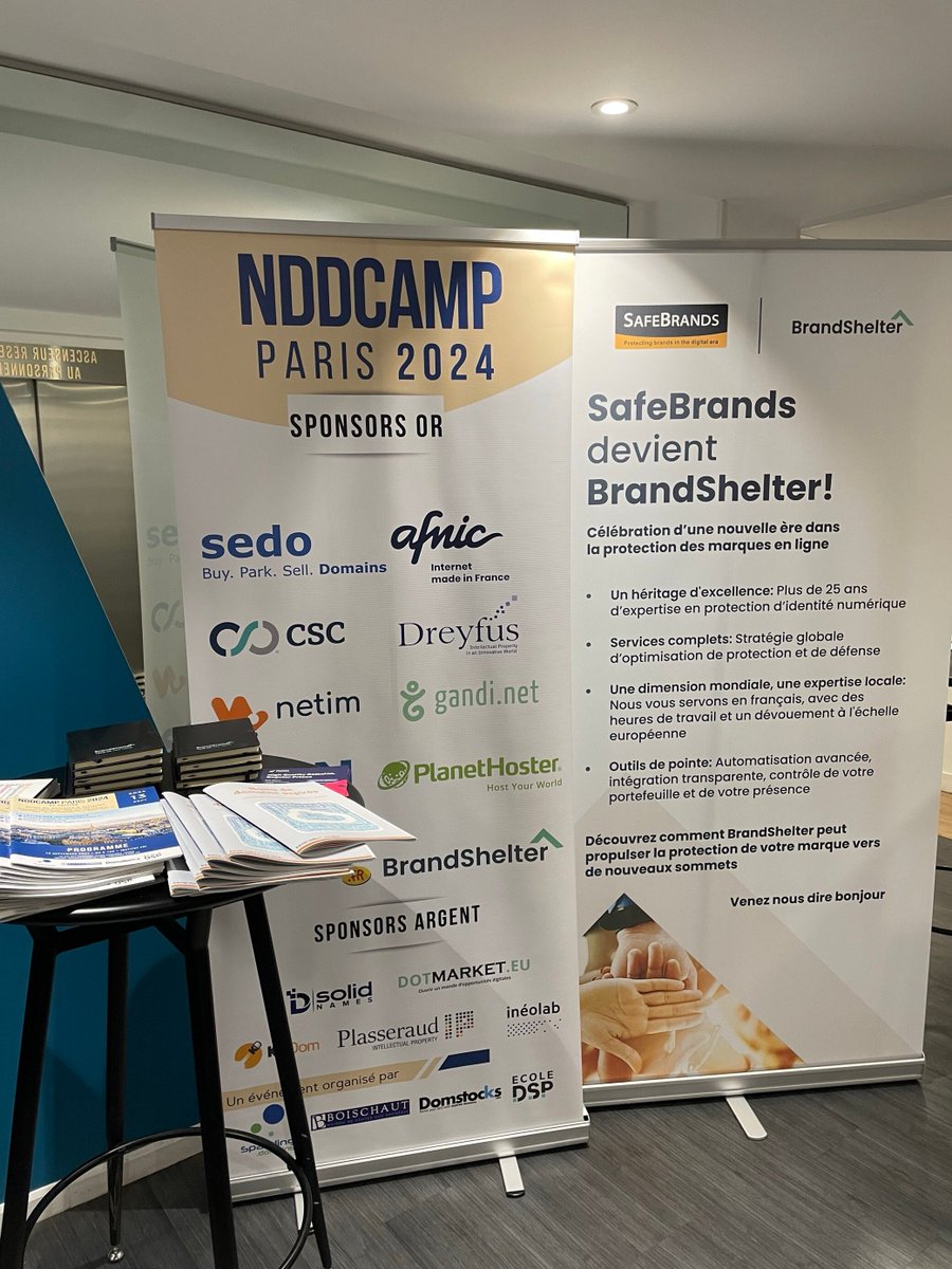 Quel fantastique début pour le NDD Camp à Paris ! Nous avons déjà fait d'excellentes rencontres. Venez nous dire bonjour si vous êtes là ! 🚀 #NDDCamp #Paris2024 #DomainIndustry #TheNewBrandShelter #SafeBrands
