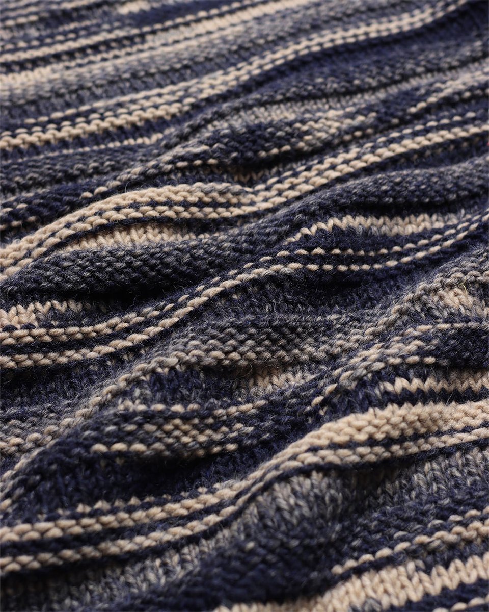 far___afield's tweet image. The Hosono Neck, with its signature mock neck, understated colour-way and textural hand-feel. Available for AW24 in Navy/Cornstalk and Black/Grey 'Raised Stripe'. #farafield
farafield.uk/search?q=hosono