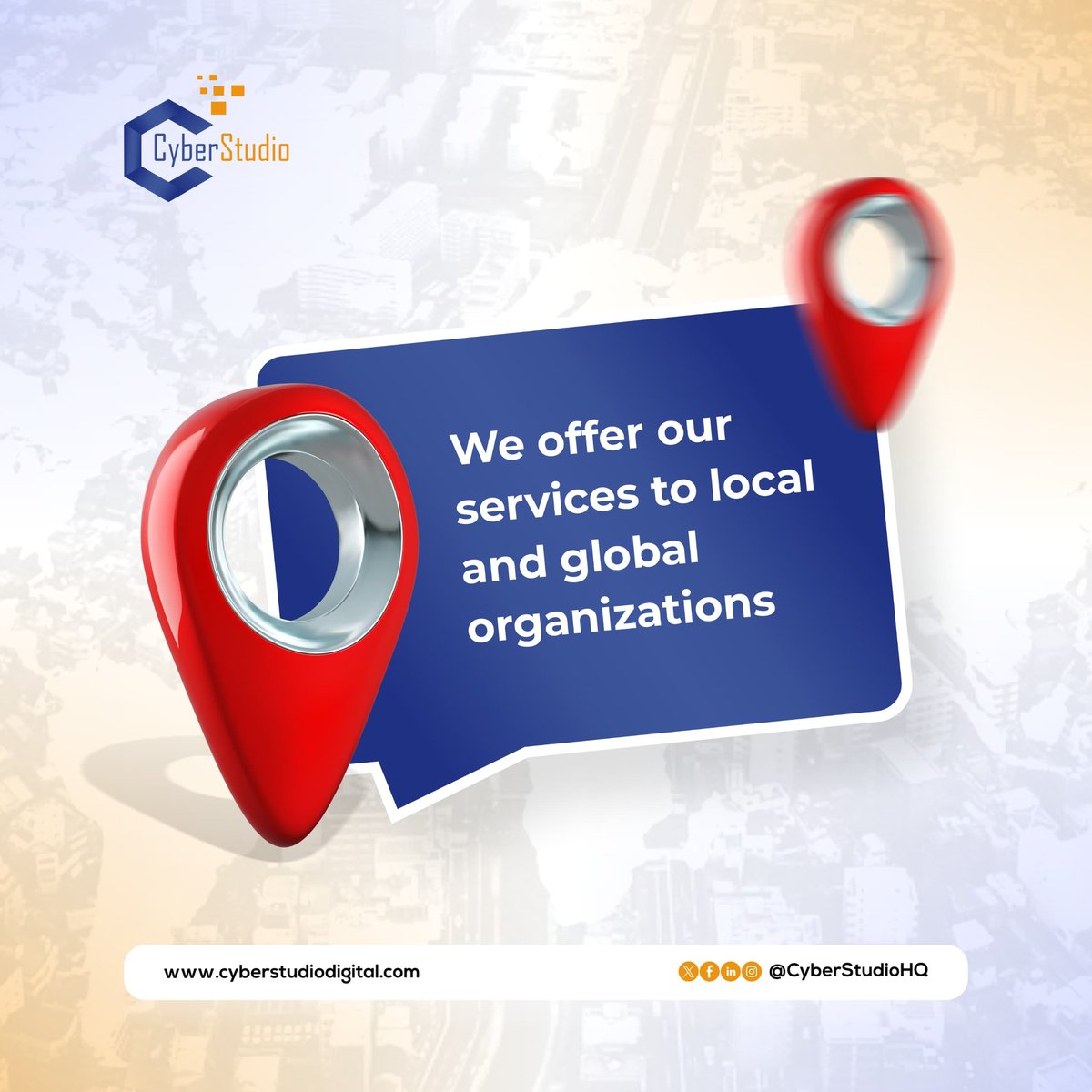 CyberStudioHQ's tweet photo. At CyberStudio, we're proud to offer our digital services to organizations both near and far.

Are you ready to take your organization to the next level? 

Visit https://t.co/r8ro2YMsOK to discover more about our services.

#Cyberstudio #eventmanagement #conference #SocialMedia https://t.co/bScPGqxspL