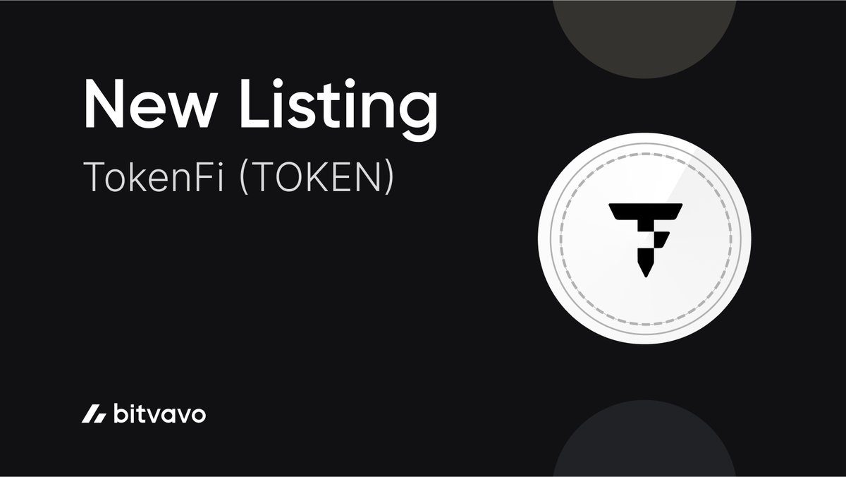 TOKEN just got listed on #Bitvavo! @Bitvavocom is the largest cryptocurrency  exchange in The Netherlands and a leading European #crypto trading platform.  With over 1 million users, this listing will make #TokenFi