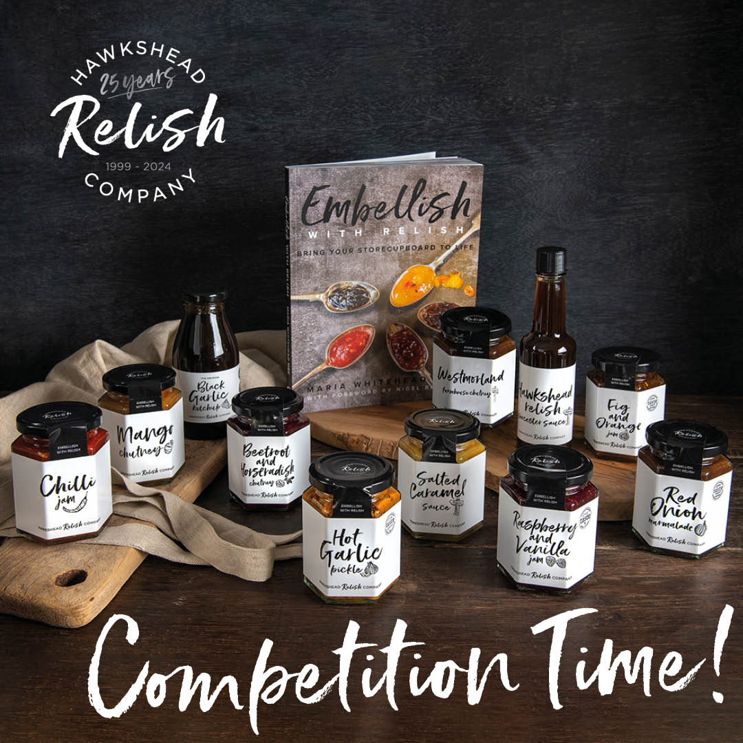 25 Year Anniversary Competition! 😁

It's 25 years since Hawkshead Relish was founded, so we are giving away one Cookbook Gift Bag for you to enjoy! 💖

Follow the steps on our pinned post on Instagram to enter!

#HawksheadRelish #Cumbria #Competition #Giveaway #Cookbook #Gift