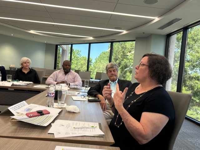 Our Affiliate Impact Committee met this week to discuss goals and strategies for the success of our 53 affiliate foundations. Members heard from Dr. Zach Barricklow who spoke on intentional board recruitment strategies. Learn more about our affiliates: nccommunityfoundation.org/affiliate-foun…