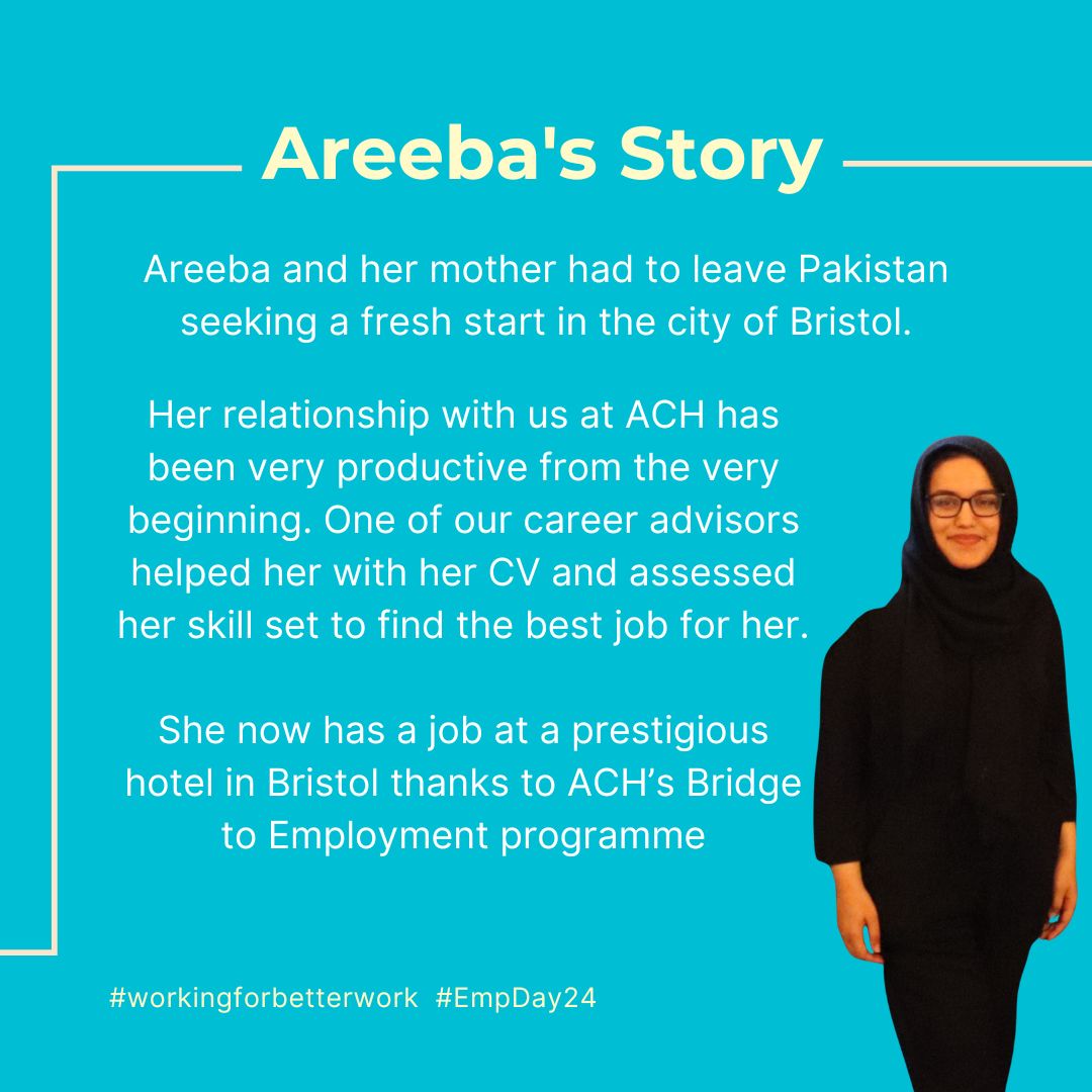 ACHintegrates's tweet image. Happy Employability Day! We’re spotlighting Himilo, ACH&apos;s training arm. For the past 10 years, Himilo has been helping refugees &amp;amp; migrants unlock their full potential &amp;amp; meet the evolving demands of the job market. #EmpDay24 #WorkingForBetterWork READ HERE ach.org.uk/news-and-featu…