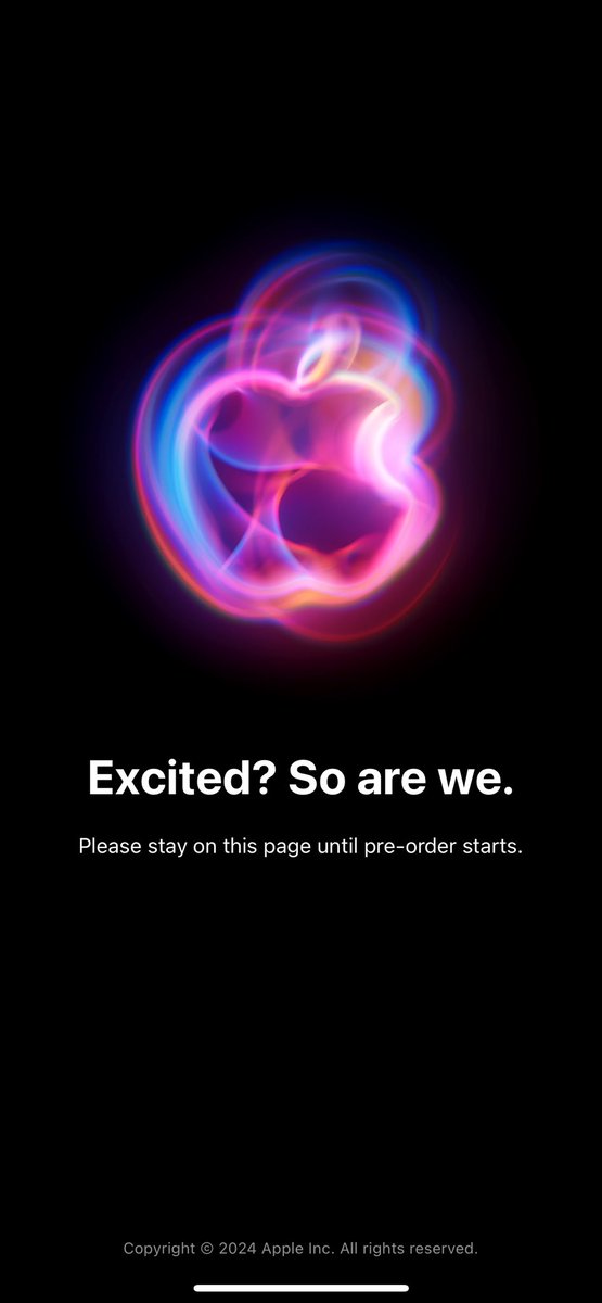 CT_kunt's tweet photo. Whatโs happening. Why are you late? @Apple #iPhonePreOrder #iPhone16ProMax https://t.co/kn6q5NBkbb