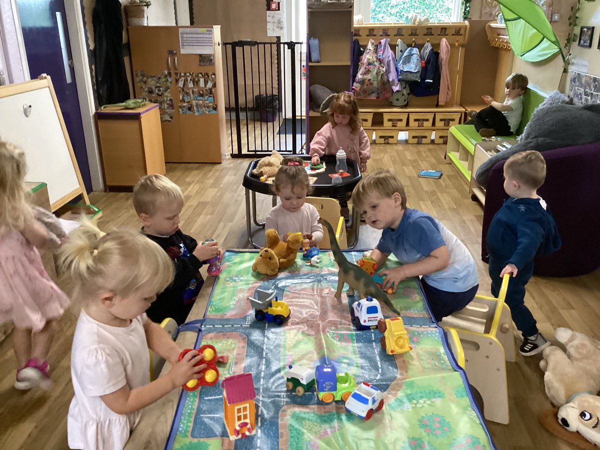 Our 2 year olds are excited to be back in nursery and see all their friends again. <a href="/GarswoodPrimary/">Garswood School</a> #nursery #EYFS #friendship #MakingMemories