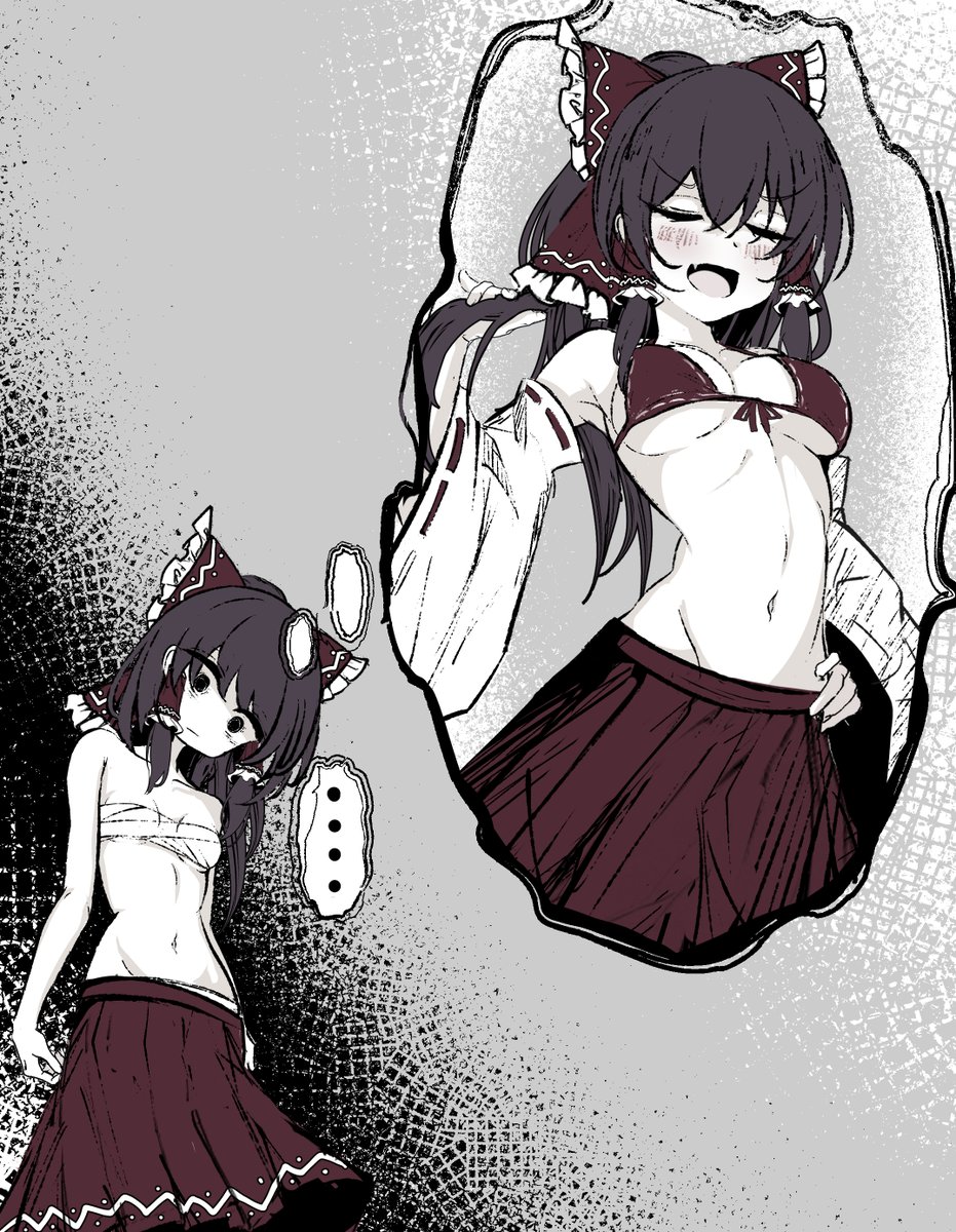 hatomehonpoo's tweet photo. #東方project #博���霊夢 https://t.co/I2HUZ3f6ft