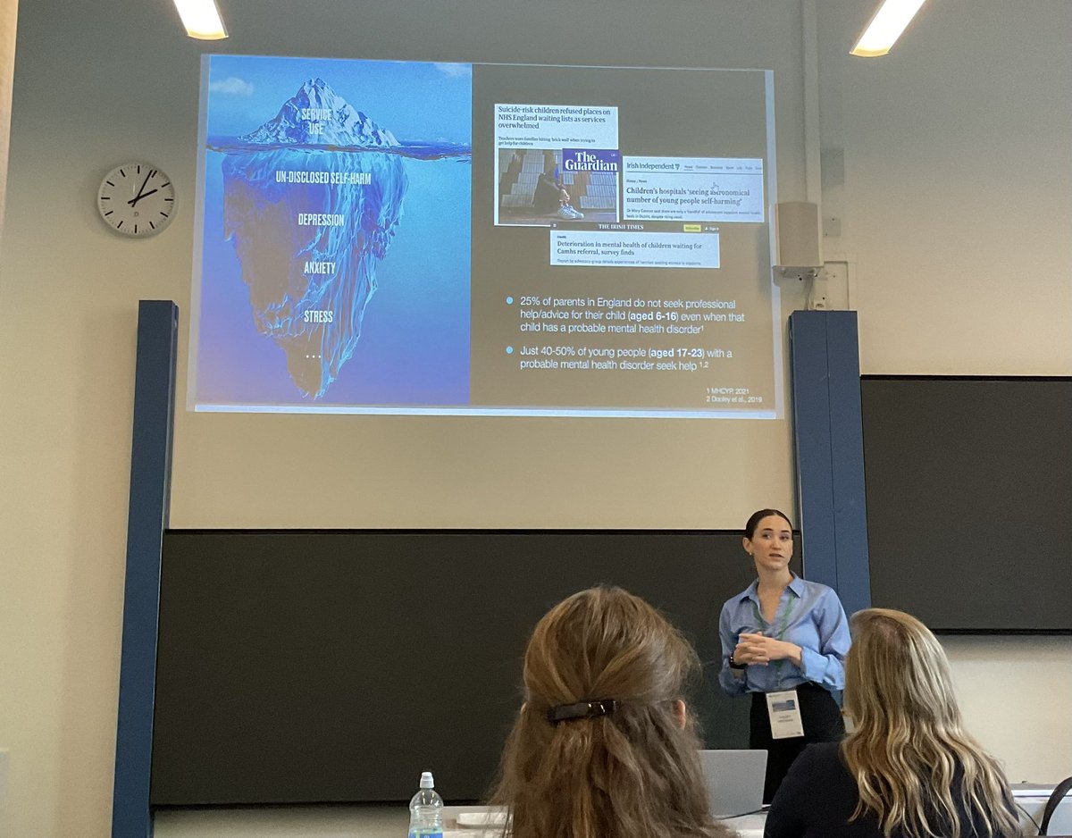 Louise Arseneault (@l_arseneault) on Twitter photo Trends in adolescent mental health from an Irish perspective. <a href="/NiamhDooley7/">Niamh Dooley</a> presenting her superb findings from the Planet Youth study at #EPAPsyEpi2024. <a href="/SGDPCentreKCL/">SGDP Centre KCL</a> <a href="/KingsIoPPN/">Institute of Psychiatry, Psychology & Neuroscience</a> Trends in adolescent mental health from an Irish perspective. <a href="/NiamhDooley7/">Niamh Dooley</a> presenting her superb findings from the Planet Youth study at #EPAPsyEpi2024. <a href="/SGDPCentreKCL/">SGDP Centre KCL</a> <a href="/KingsIoPPN/">Institute of Psychiatry, Psychology & Neuroscience</a>