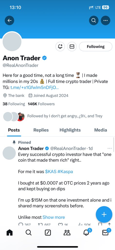 44minus4's tweet photo. @abazwhyllzz @RealAnonTrader @Onlineboss_ Done https://t.co/C5BheDeYj6
