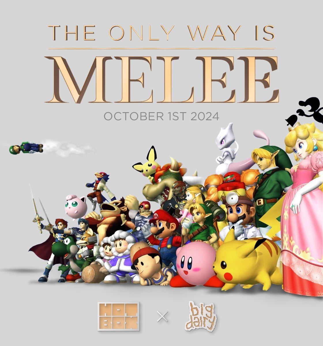 I'M SORTING A MELEE TOURNAMENT!! I've teamed with Hot Box Live Events in Chelmsford to bring you "The Only Way is Melee", a new fortnightly tournament for Essex/East of England!!

Registration is LIVE!!!! (pls come I spent a lot of money on CRTs)

start.gg/towim/