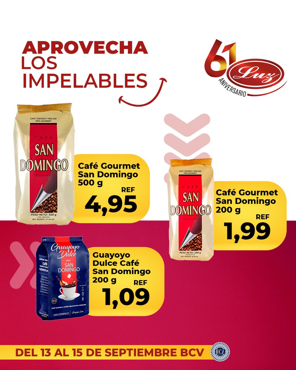 mercadosluzca's tweet photo. ¡Descuentos increíbles te esperan😎!

Visítanos y aprovecha los #IMPELABLES en nuestras sucursales del 13 al 15 de septiembre de 2024.

#Automercadosluz #Septiembre2024 #descuentos #promos https://t.co/UtDVZJ0IFI
