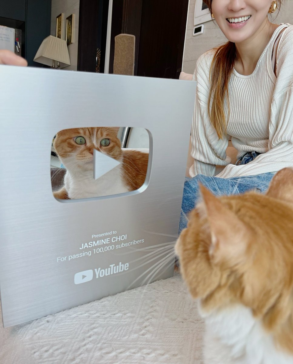 Today I’m thrilled to share a huge milestone with you all- the Silver Play Button from @youtube has arrived🎉 ! I am beyond grateful to have such an amazing community like you by my side. Thank you for being part of this journey, and cheers to more adventures together! 🚀💖