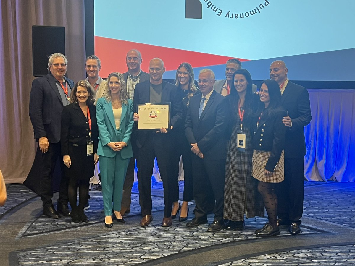 PERT Consortium (@pertconsortium) on Twitter photo <a href="/PERTConsortium/">PERT Consortium</a> Center of Excellence first three sites announced!
Congratulations to <a href="/YaleMed/">Yale School of Medicine</a> Oklahoma Heart and HCA Methodist Hospital San Antonio #PERT2024
<a href="/JonnyMoriarty/">John Moriarty</a> <a href="/RosovskyRachel/">Rachel Rosovsky</a> <a href="/rchannick/">Richard Channick, M.D.</a> <a href="/krosenfieldMD/">kenneth rosenfield</a> <a href="/BrentKeeling/">Brent Keeling</a> <a href="/PERTCouncil/">PERT Trainee Council</a> <a href="/PERTConsortium/">PERT Consortium</a> Center of Excellence first three sites announced!
Congratulations to <a href="/YaleMed/">Yale School of Medicine</a> Oklahoma Heart and HCA Methodist Hospital San Antonio #PERT2024
<a href="/JonnyMoriarty/">John Moriarty</a> <a href="/RosovskyRachel/">Rachel Rosovsky</a> <a href="/rchannick/">Richard Channick, M.D.</a> <a href="/krosenfieldMD/">kenneth rosenfield</a> <a href="/BrentKeeling/">Brent Keeling</a> <a href="/PERTCouncil/">PERT Trainee Council</a>
